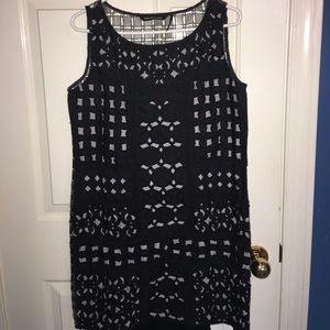 Black anthropologie dress